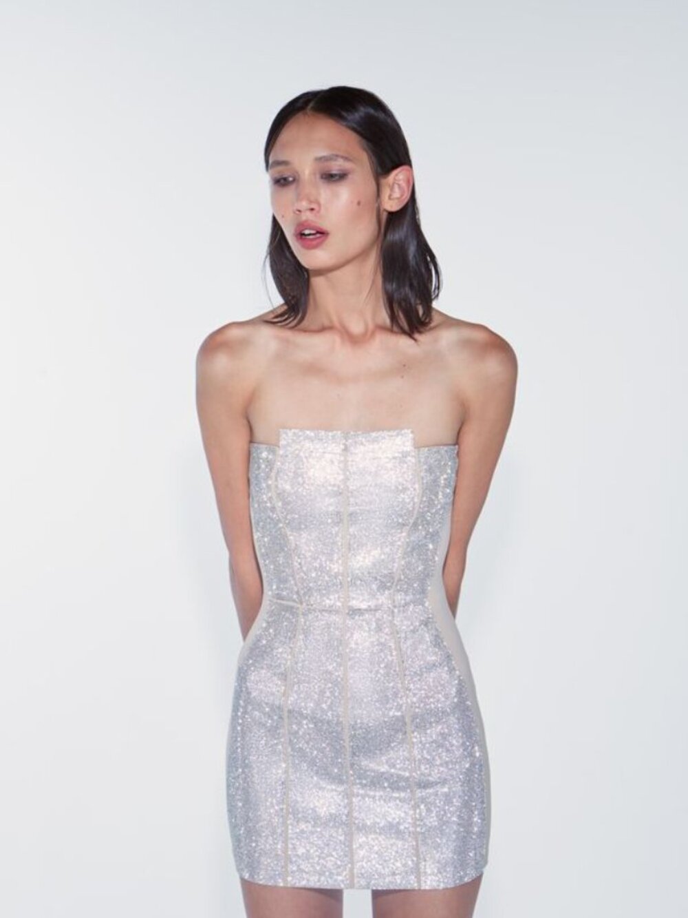 NUE STUDIO Diva Body Sparkly Crystal Dress Size XS *NEW W/O TAGS* RETAIL $2,350!